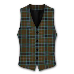 ScotsTee Shop Scottish McTavish Hunting Tartan Waistcoat Sleeveless Suit Vest
