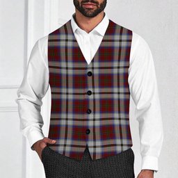 ScotsTee Shop Scottish MacCulloch Dress Tartan Waistcoat Sleeveless Suit Vest