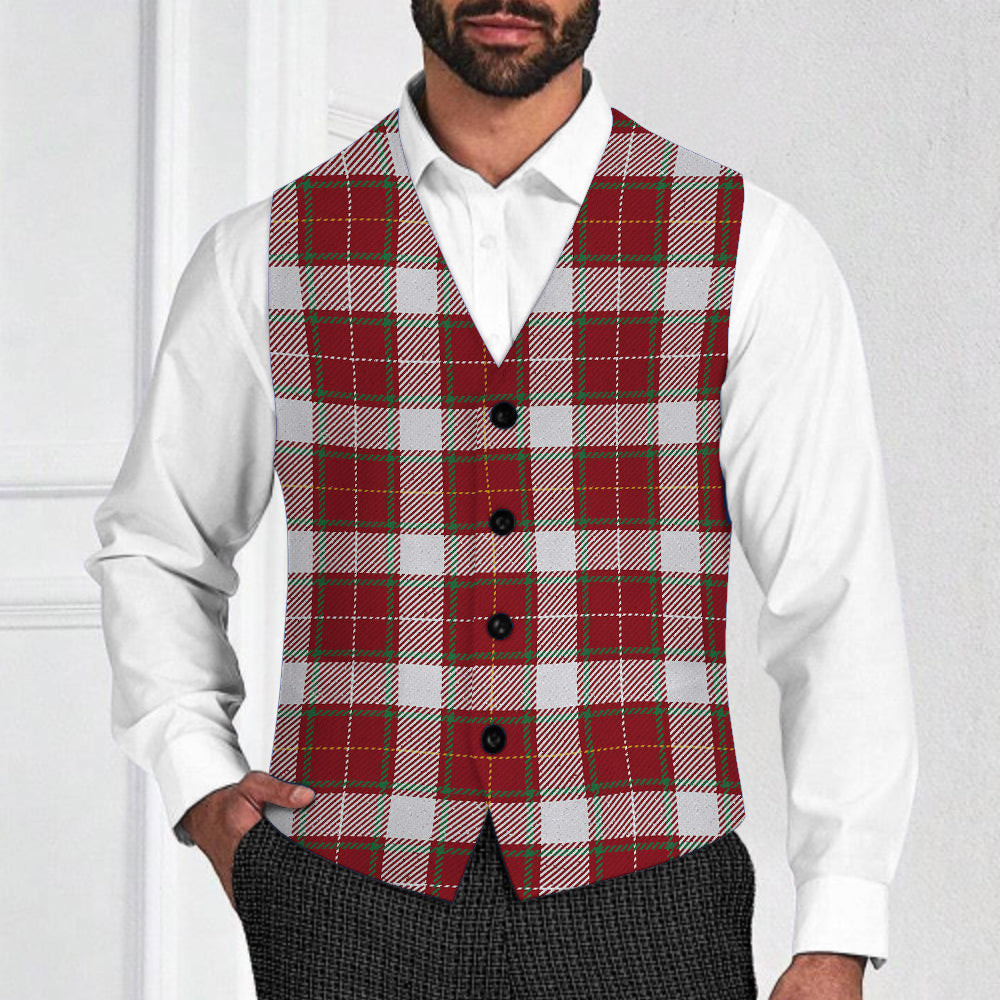 ScotsTee Shop Scottish McFie Dress Ancient Tartan Waistcoat Sleeveless Suit Vest