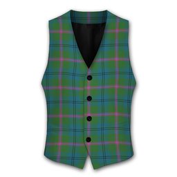 ScotsTee Shop Scottish Laurie (Lawrie) Ancient Clan Tartan Waistcoat Sleeveless Suit Vest