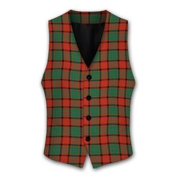 ScotsTee Shop Scottish MacPhail Ancient Tartan Waistcoat Sleeveless Suit Vest