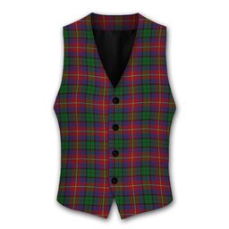 ScotsTee Shop Scottish Rattray of Lude Tartan Waistcoat Sleeveless Suit Vest