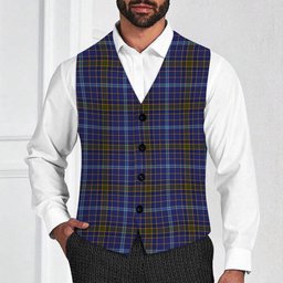 ScotsTee Shop Scottish Knox 2 Tartan Waistcoat Sleeveless Suit Vest