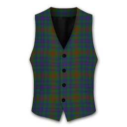 ScotsTee Shop Scottish Tennant Yules Tartan Waistcoat Sleeveless Suit Vest