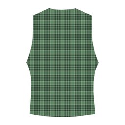 ScotsTee Shop Scottish MacDonald Lord of the Isles Hunting SC Tartan Waistcoat Sleeveless Suit Vest
