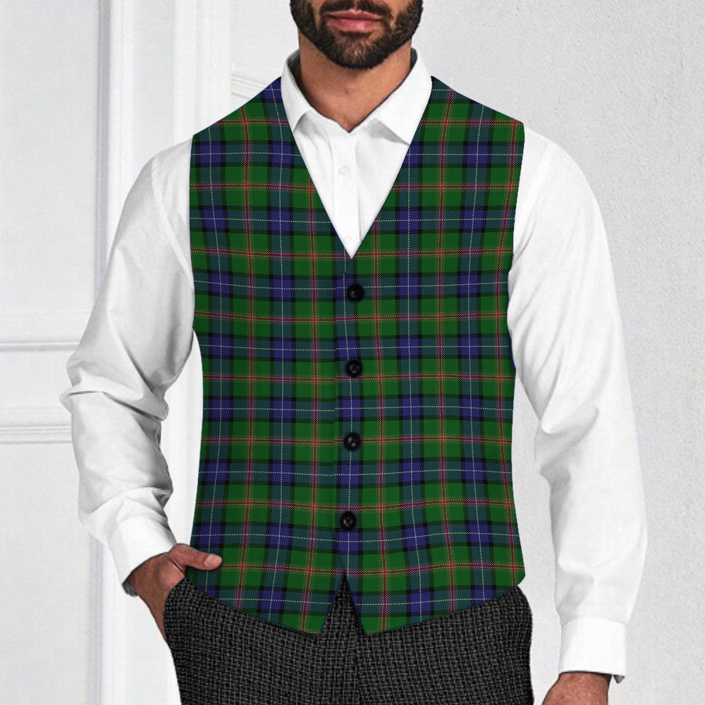 ScotsTee Shop Scottish Jones Tartan Waistcoat Sleeveless Suit Vest