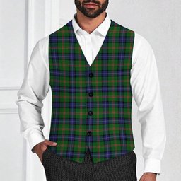 ScotsTee Shop Scottish Jones Tartan Waistcoat Sleeveless Suit Vest
