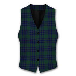 ScotsTee Shop Scottish Montgomery Tartan Waistcoat Sleeveless Suit Vest