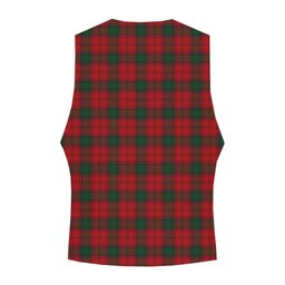 ScotsTee Shop Scottish Lindsay 3 Tartan Waistcoat Sleeveless Suit Vest