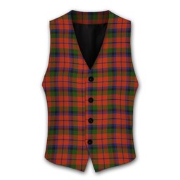 ScotsTee Shop Scottish McNaughton 1831 Tartan Waistcoat Sleeveless Suit Vest