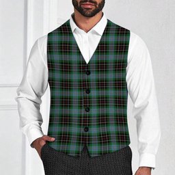 ScotsTee Shop Scottish Hislop Hunting Tartan Waistcoat Sleeveless Suit Vest