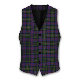 ScotsTee Shop Scottish MacCallum of Berwick Tartan Waistcoat Sleeveless Suit Vest