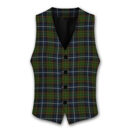 ScotsTee Shop Scottish MacRae Hunting Tartan Waistcoat Sleeveless Suit Vest