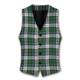 ScotsTee Shop Scottish McCallum Dress Ancient Tartan Waistcoat Sleeveless Suit Vest