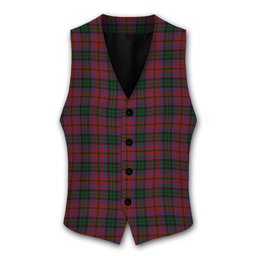 ScotsTee Shop Scottish MacInroy Tartan Waistcoat Sleeveless Suit Vest