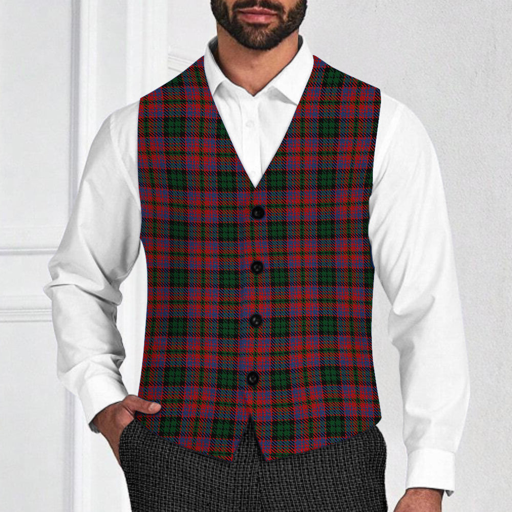 ScotsTee Shop Scottish MacInroy Tartan Waistcoat Sleeveless Suit Vest