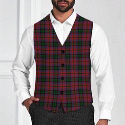 ScotsTee Shop Scottish MacInroy Tartan Waistcoat Sleeveless Suit Vest