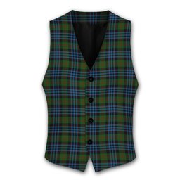 ScotsTee Shop Scottish Newlands of Lauriston Tartan Waistcoat Sleeveless Suit Vest