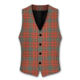 ScotsTee Shop Scottish McDougall Ancient Tartan Waistcoat Sleeveless Suit Vest
