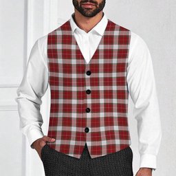 ScotsTee Shop Scottish MacPhee Dress Ancient Tartan Waistcoat Sleeveless Suit Vest