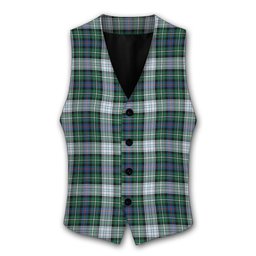 ScotsTee Shop Scottish McKenzie Dress Ancient Tartan Waistcoat Sleeveless Suit Vest