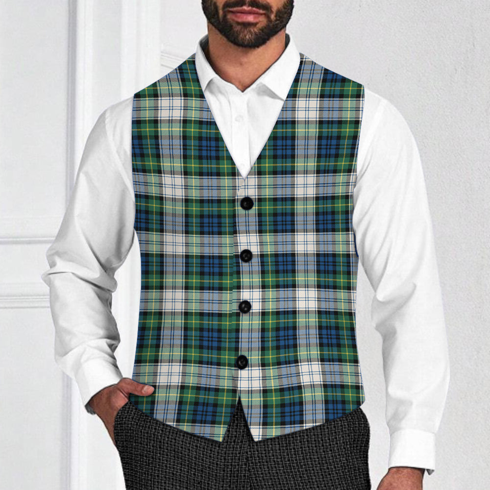 ScotsTee Shop Scottish Gordon Dress Ancient Tartan Waistcoat Sleeveless Suit Vest