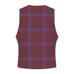 ScotsTee Shop Scottish Laing Artefact Modern Tartan Waistcoat Sleeveless Suit Vest
