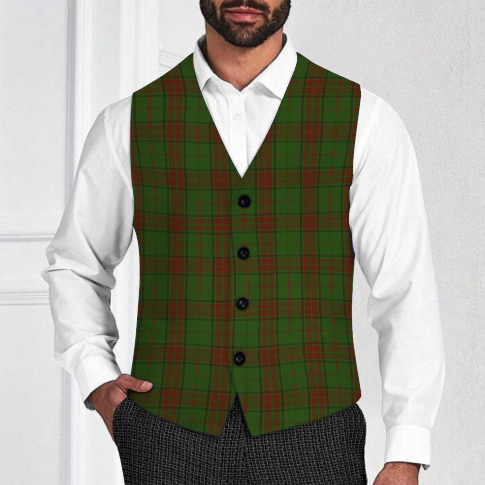 ScotsTee Shop Scottish Maxwell Hunting SC Tartan Waistcoat Sleeveless Suit Vest