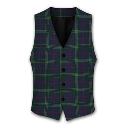 ScotsTee Shop Scottish Hardie Tartan Waistcoat Sleeveless Suit Vest