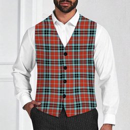ScotsTee Shop Scottish McTavish Ancient Tartan Waistcoat Sleeveless Suit Vest