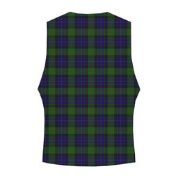 ScotsTee Shop Scottish Jamieson Tartan Waistcoat Sleeveless Suit Vest