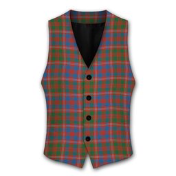 ScotsTee Shop Scottish McColl Hunting Ancient Tartan Waistcoat Sleeveless Suit Vest