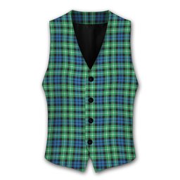 ScotsTee Shop Scottish Graham of Montrose Ancient Tartan Waistcoat Sleeveless Suit Vest