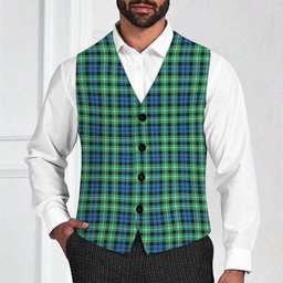 ScotsTee Shop Scottish Graham of Montrose Ancient Tartan Waistcoat Sleeveless Suit Vest