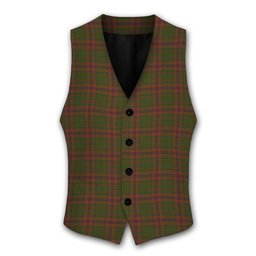 ScotsTee Shop Scottish McGillivray Hunting Tartan Waistcoat Sleeveless Suit Vest