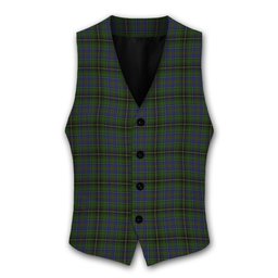 ScotsTee Shop Scottish MacInnes Tartan Waistcoat Sleeveless Suit Vest