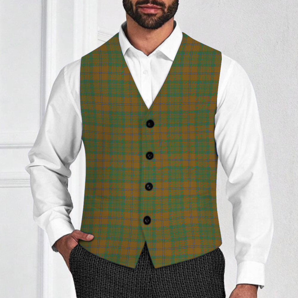 ScotsTee Shop Scottish McAlister of Glenbarr Hunting Modern Tartan Waistcoat Sleeveless Suit Vest