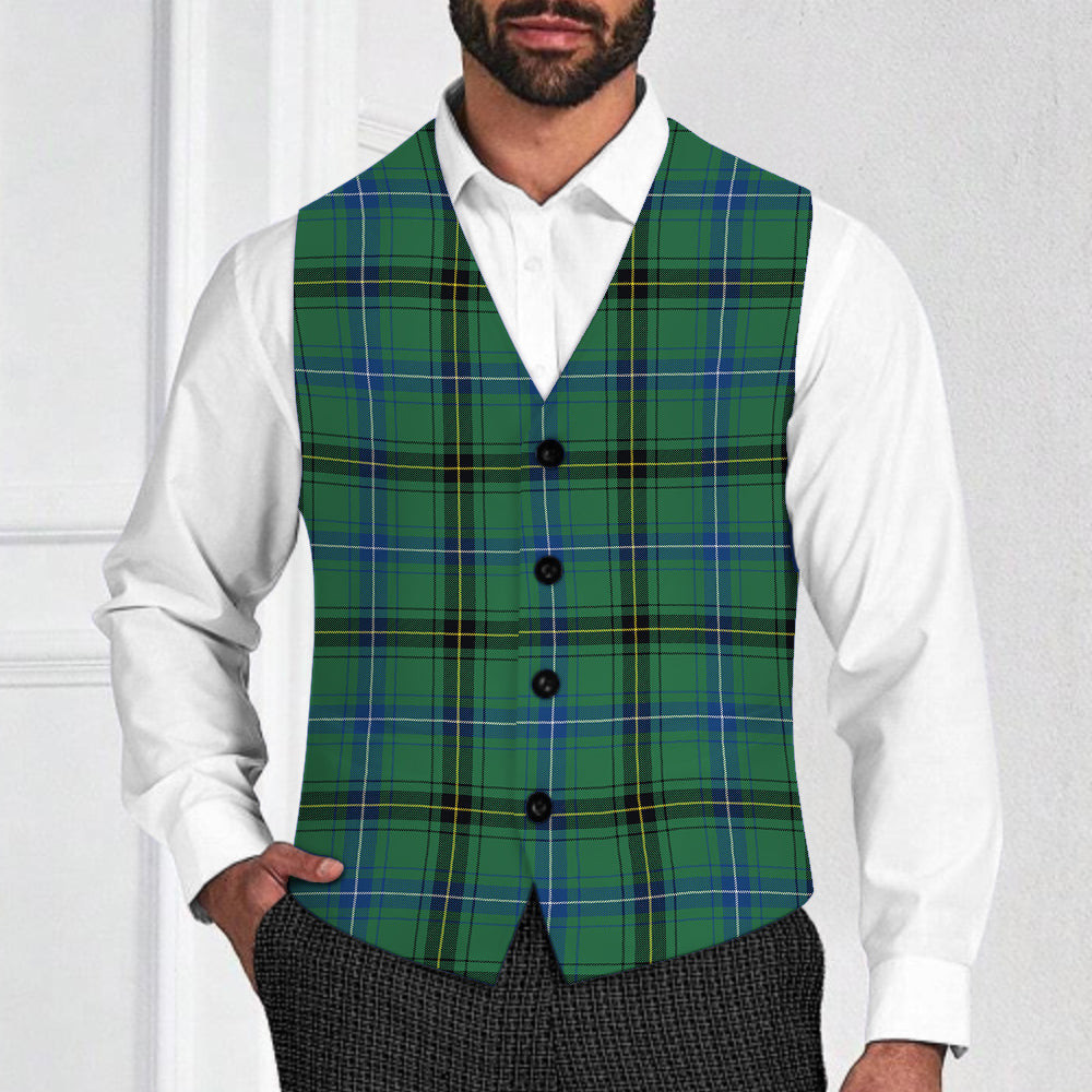 ScotsTee Shop Scottish Henderson Ancient Tartan Waistcoat Sleeveless Suit Vest