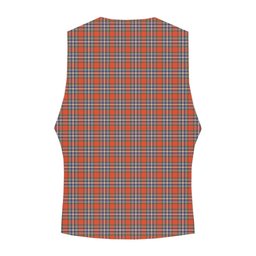 ScotsTee Shop Scottish McFarlane Ancient Tartan Waistcoat Sleeveless Suit Vest