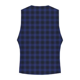 ScotsTee Shop Scottish McKay Blue Modern Tartan Waistcoat Sleeveless Suit Vest