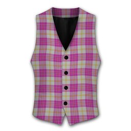 ScotsTee Shop Scottish Yair Dance Tartan Waistcoat Sleeveless Suit Vest
