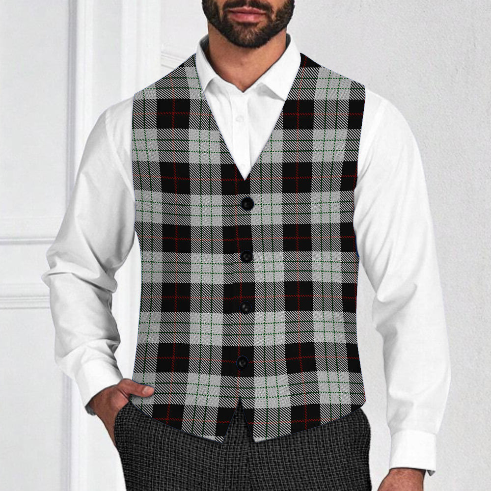 ScotsTee Shop Scottish Kierson Tartan Waistcoat Sleeveless Suit Vest