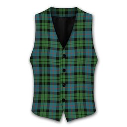 ScotsTee Shop Scottish Morrison Hunting Ancient Tartan Waistcoat Sleeveless Suit Vest