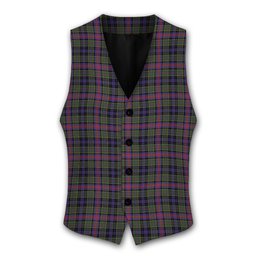 ScotsTee Shop Scottish Graham of Airth Modern Tartan Waistcoat Sleeveless Suit Vest