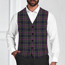 ScotsTee Shop Scottish Graham of Airth Modern Tartan Waistcoat Sleeveless Suit Vest