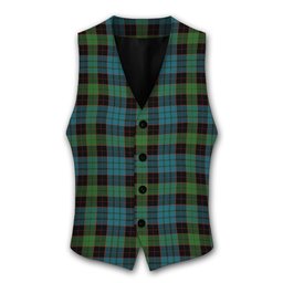 ScotsTee Shop Scottish Stewart Old Ancient Clan Tartan Waistcoat Sleeveless Suit Vest