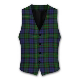 ScotsTee Shop Scottish MacEwen Tartan Waistcoat Sleeveless Suit Vest