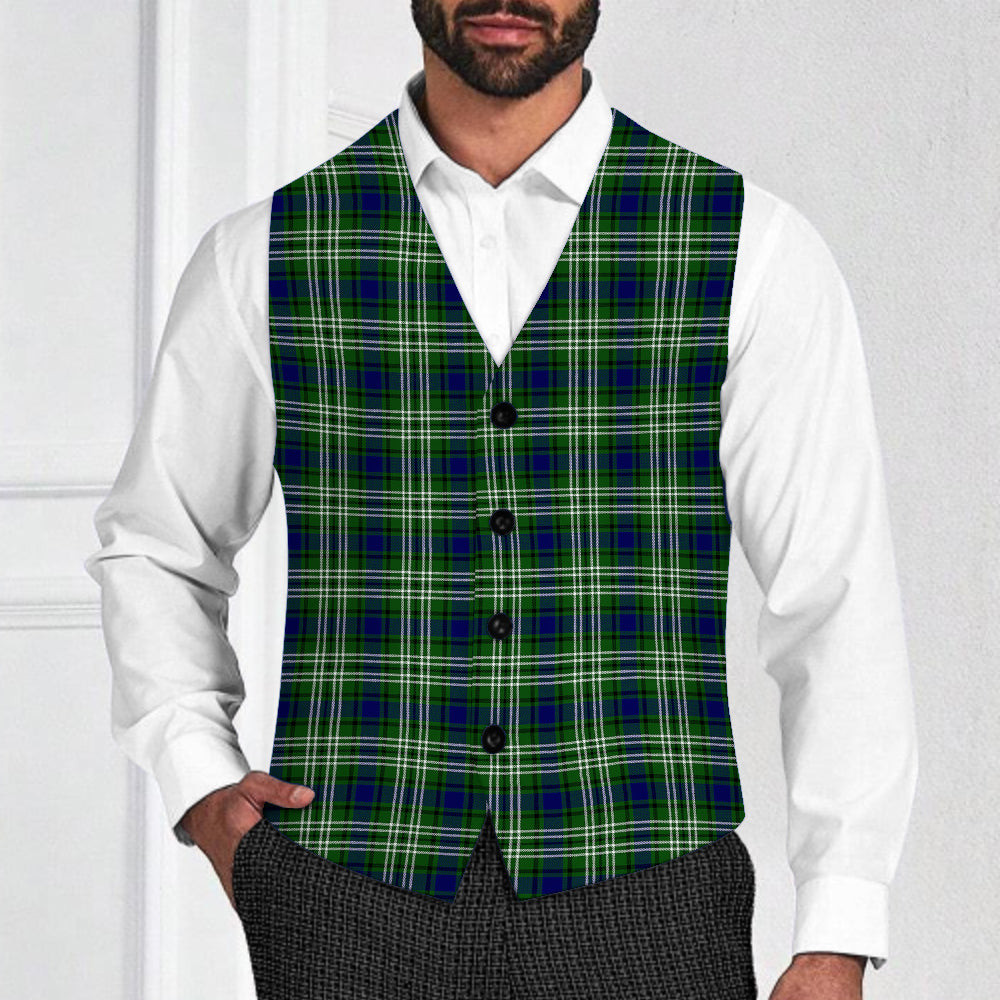 ScotsTee Shop Scottish Haliburton Tartan Waistcoat Sleeveless Suit Vest
