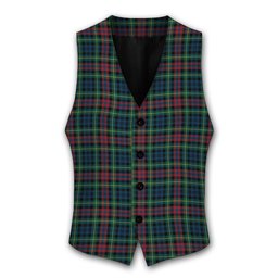 ScotsTee Shop Scottish Keith District Modern Tartan Waistcoat Sleeveless Suit Vest