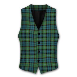 ScotsTee Shop Scottish Semple Ancient Tartan Waistcoat Sleeveless Suit Vest